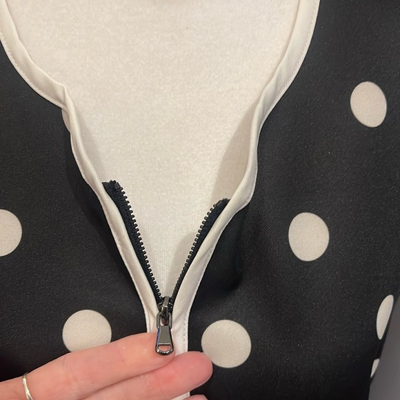 Betsey Johnson Women's Black and White Dress - Picture 3 of 7